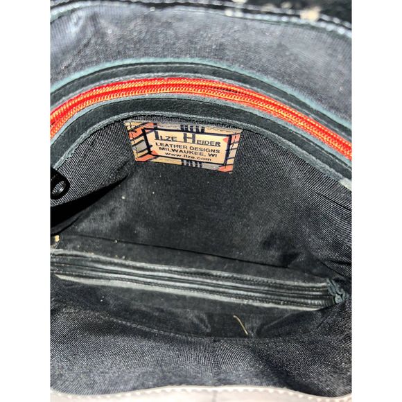ilze Heider Leather Design Crossbody - Picture 4 of 4